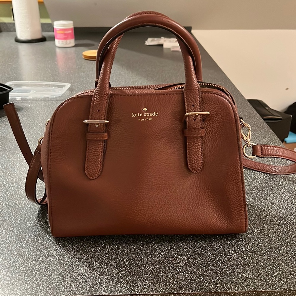 Kate Spade purse. Brown.